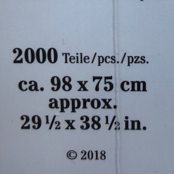 New sealed Ravensburger 2000pcs Puzzle- My Favourite Stamps | Adult Puzzles - Picture 12 of 13